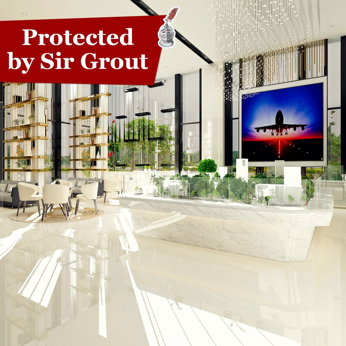 Protected by Sir Grout